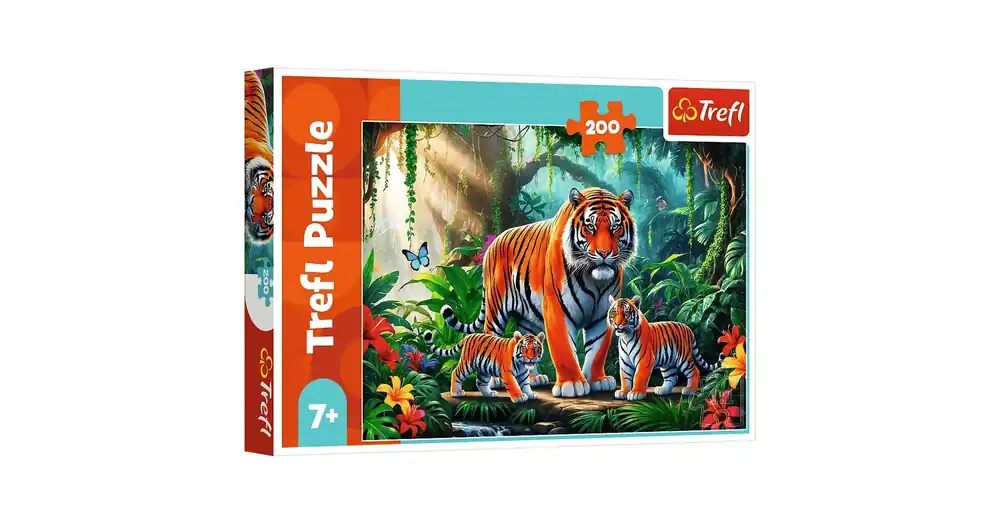 Tigrisek a dzsungelben 200 db-os puzzle – Trefl Alacsony ár