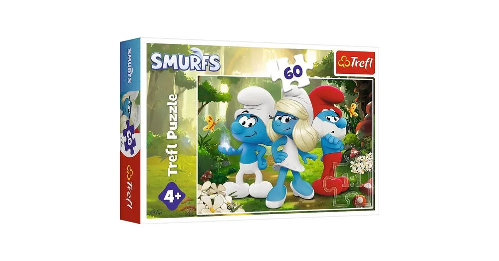 Biztonságos fizetés Hupikék törpikék 60 db-os puzzle – Trefl