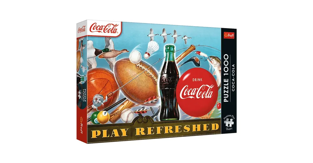 Legjobb ár Coca-Cola az üdítő pillanat 1000 db-os Prémium plus quality puzzle – Trefl