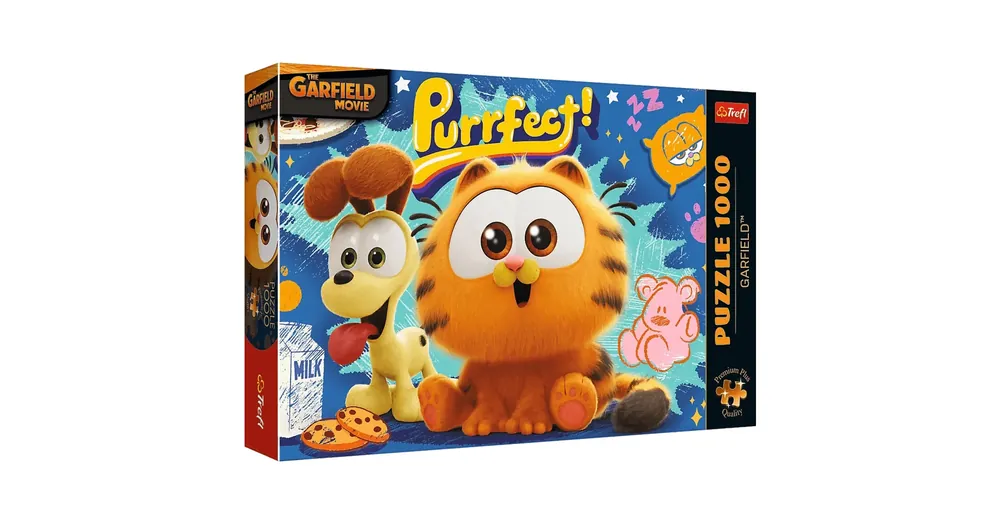 Gyors szállítás Garfield és Odie kalandjai 1000 db-os Prémium plus quality puzzle – Trefl