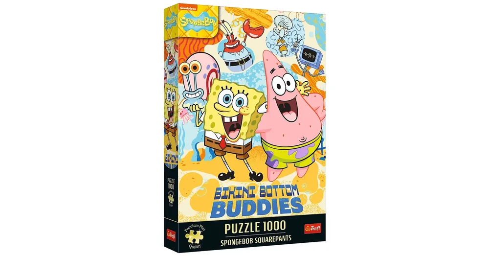 Spongyabob kockanadrág Bikinifenék legjobb barátai 1000 db-os Prémium plus quality puzzle – Trefl Kihagyhatatlan ajánlat