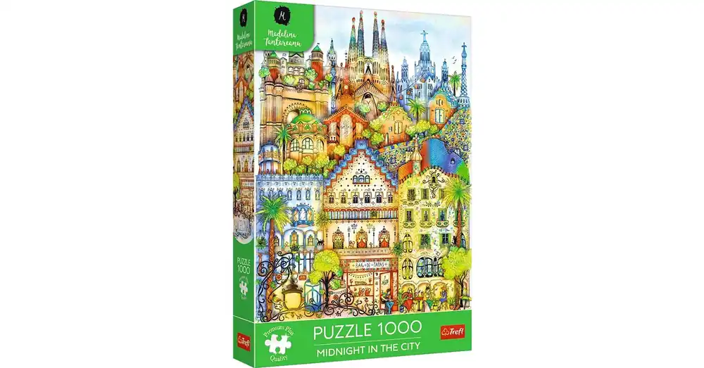 Barcelona éjfélkor 1000 db-os Prémium plus quality puzzle – Trefl Kiárusítás