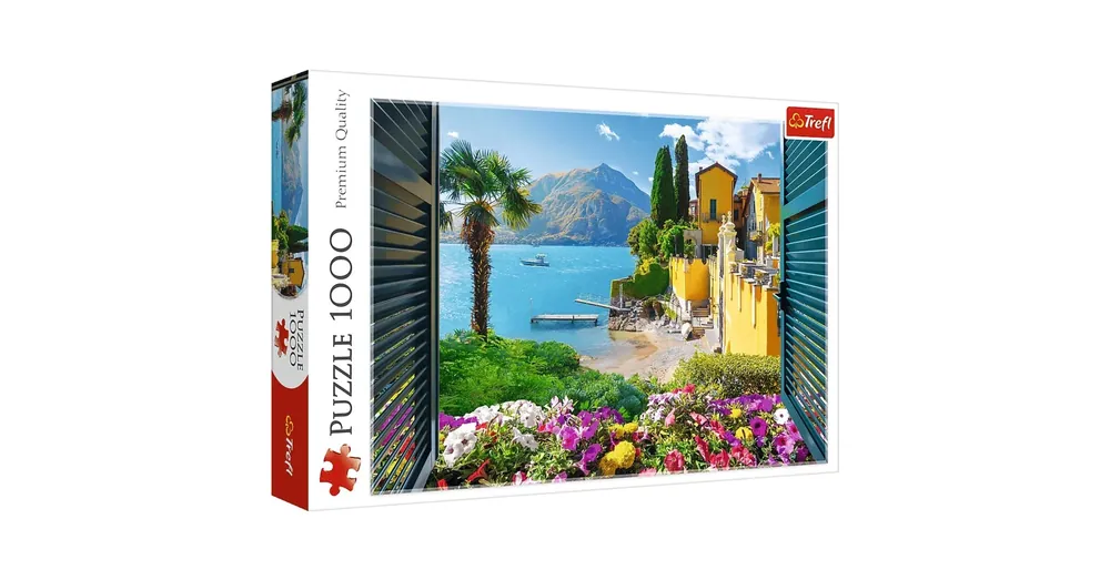 Biztonságos fizetés Kilátás a Comói-tóra 1000 db-os puzzle – Trefl