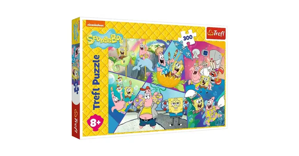 Vedd meg online Spongyabob és Bikinifenék lakói 300 db-os puzzle – Trefl