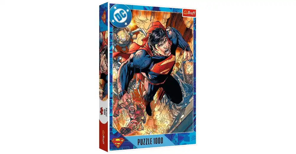Végkiárusítás Superman akcióban 1000 db-os puzzle -Trefl