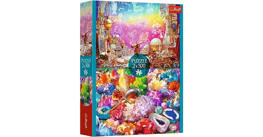 Kozmosz és Kristályok 2×500 db-os puzzle – Trefl Szuper ajánlat