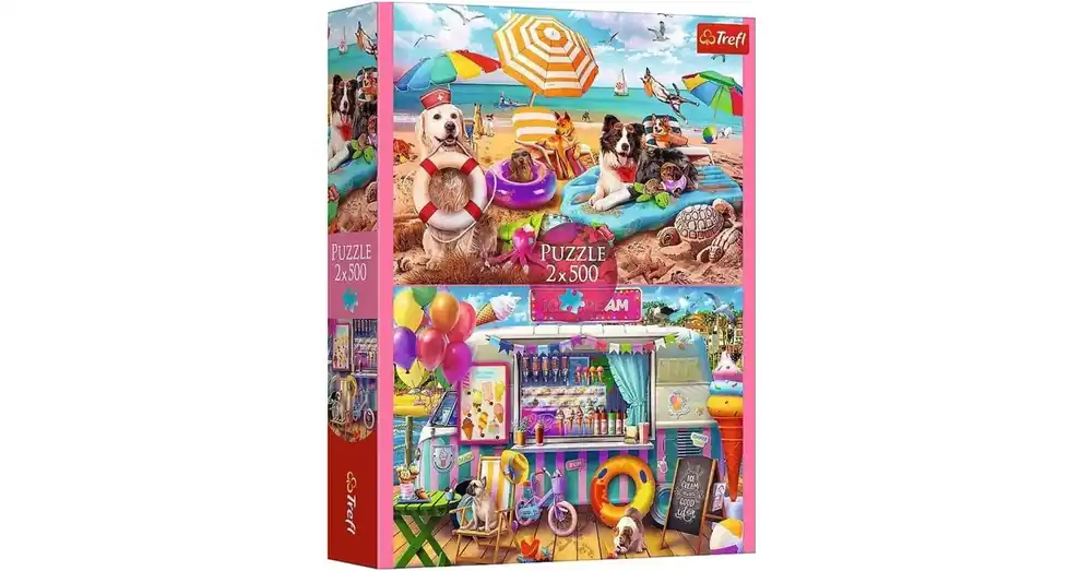 Rendeld meg most Vakáció 2×500 db-os puzzle – Trefl