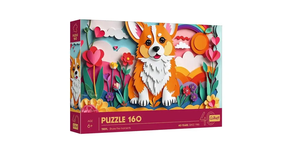 Rendeld meg most 40 Éves Jubileum – Paper Art Kis kutya 160 db-os puzzle – Trefl