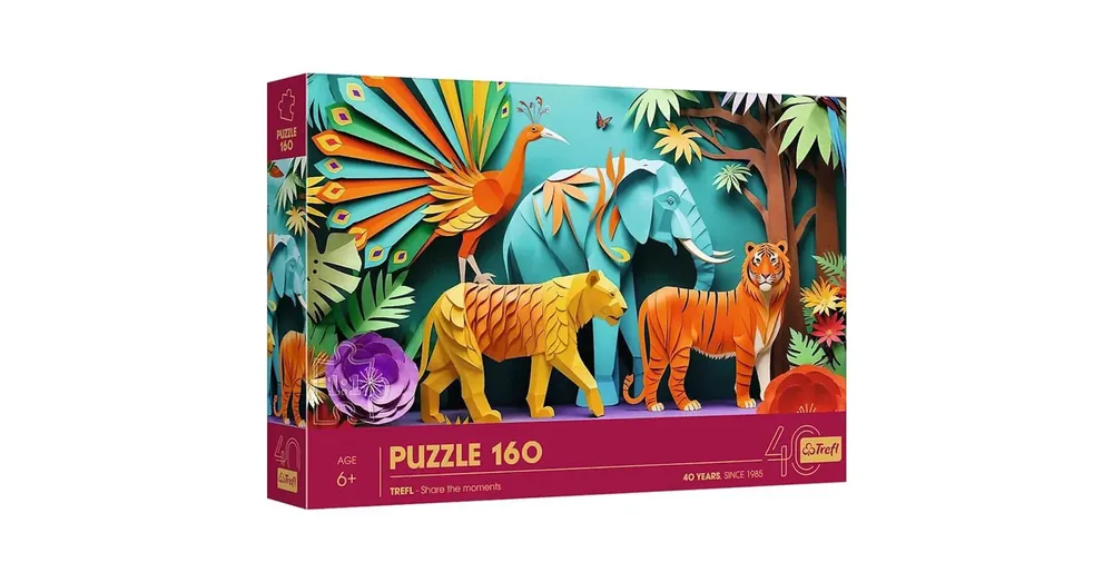 40 Éves Jubileum – Paper Art Dzsungel 160 db-os puzzle – Trefl Kedvezmény