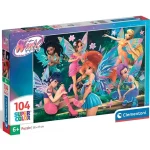 Winx Club tündérei 104 db-os puzzle – Clementoni Szezonális akció