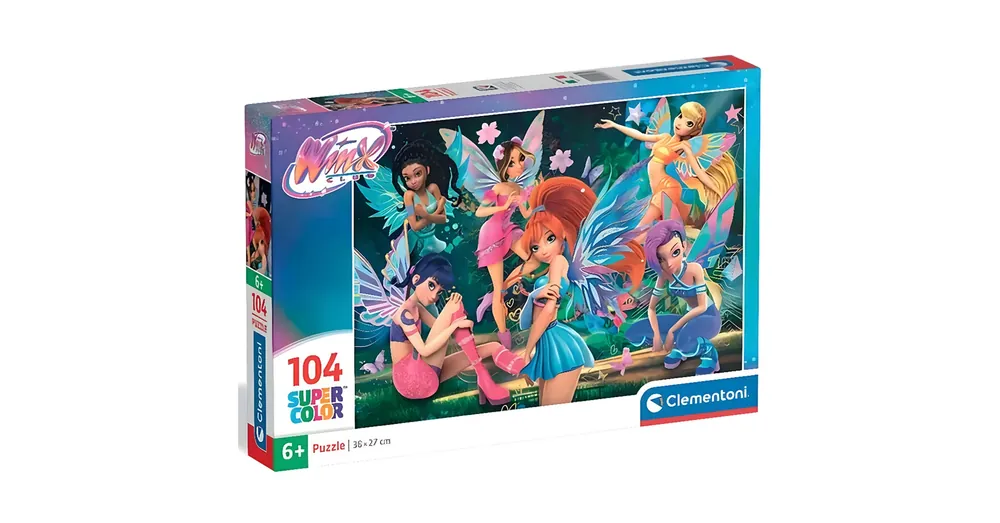 Winx Club tündérei 104 db-os puzzle – Clementoni Szezonális akció