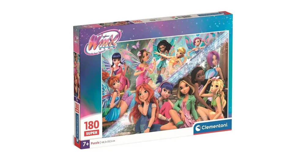 Alacsony ár Winx Club tündérei 180 db-os Super Puzzle – Clementoni