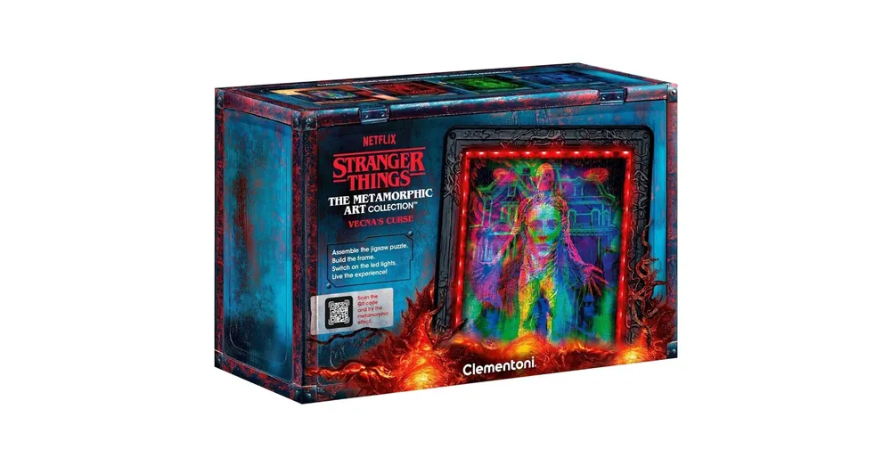 Stranger Things – Vecna’s Curse 520 darabos puzzle kerettel és RGB LED világítással – Clementoni Utolsó esély