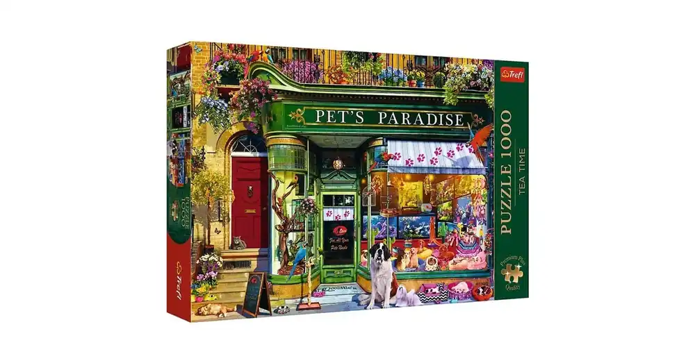 Ajánlat Tea Time Kisállat paradicsom 1000 db-os prémium puzzle – Trefl