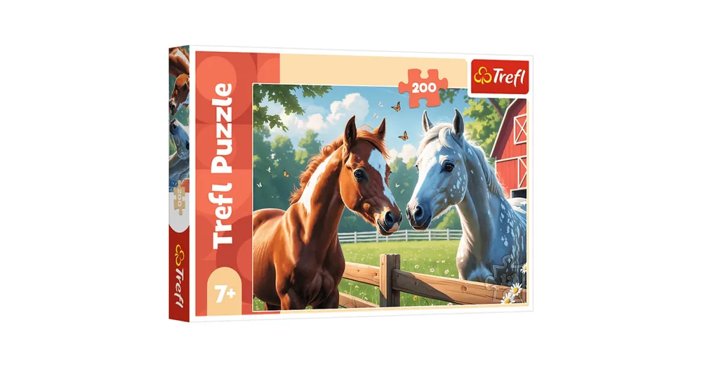 Lovak a tisztáson 200 db-os puzzle – Trefl Rendeld meg most