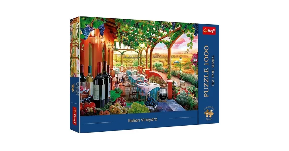 Újdonság Olasz borvidék 1000 db-os prémium puzzle – Trefl