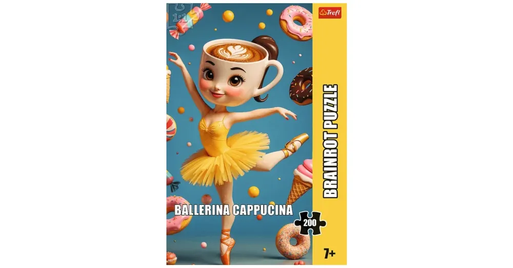 Brainrot Ballerina Capuccina 200 db-os puzzle Kedvezmény