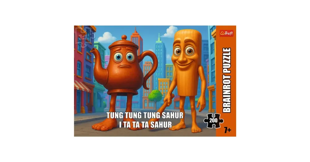 Legkelendőbb Brainrot Tung Tung Tung Sahur I Ta Ta Ta Sahur 200 db-os puzzle