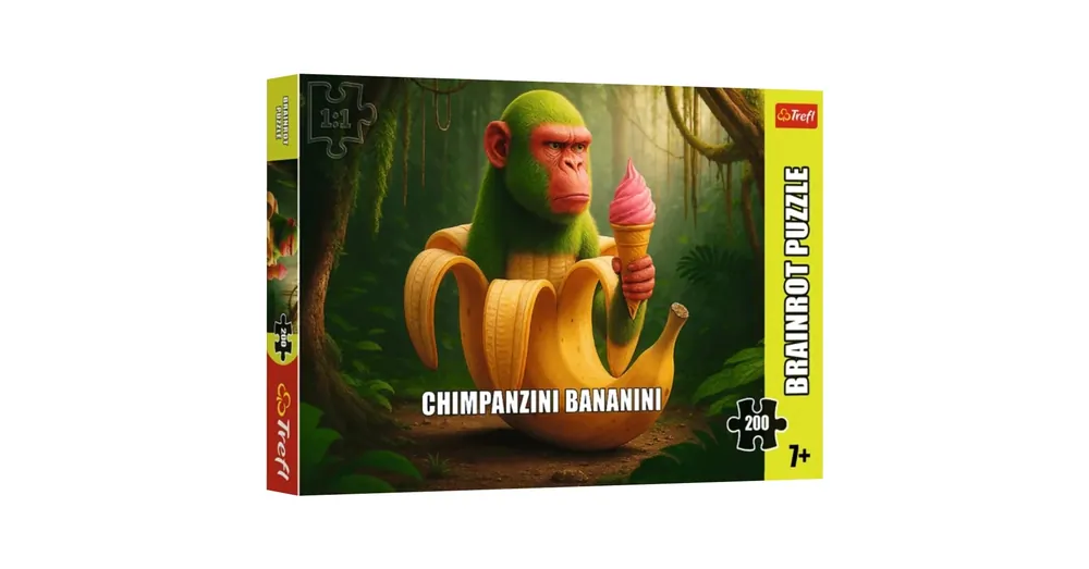 Brainrot Chimpanzini Bananini 200 db-os puzzle Legjobb ár