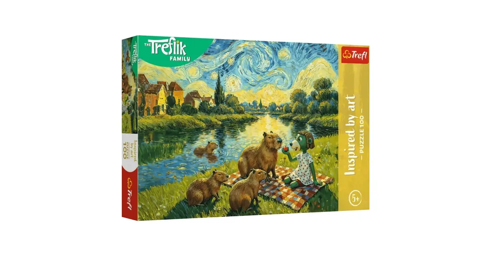 Legjobb ár The Treflik Family Capybara etetés 100 db-os puzzle – Trefl