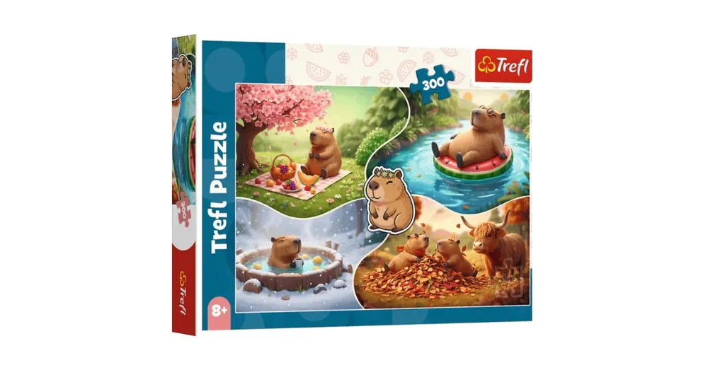 Capybarák 4 évszak 300 db-os puzzle – Trefl Végkiárusítás