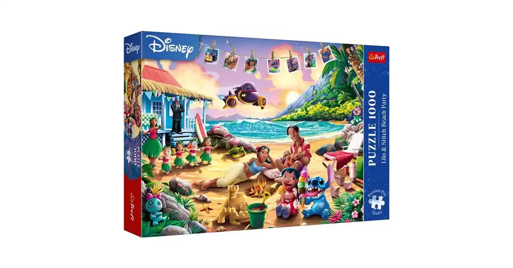 Árengedmény Stitch a tengerparton 1000 db-os Prémium plusz puzzle – Trefl