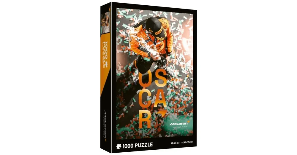 Legkelendőbb Formula-1 McLaren Oscar Piastri Soft-Touch 1000 db-os puzzle – Trefl