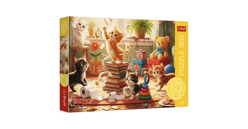 Macskacsínytevés 160 db-os puzzle – Trefl Vedd meg online