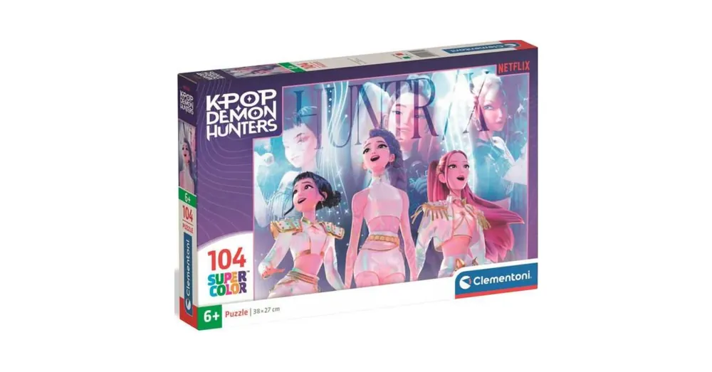 K-pop démonvadászok Super Color puzzle 104 db-os Azonnali szállítás