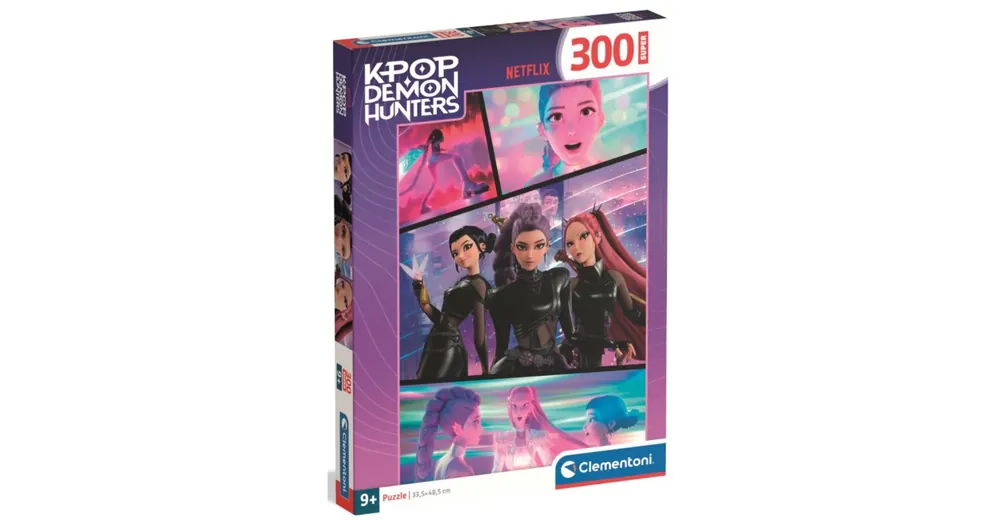 Olcsóbb K-pop démonvadászok Super puzzle 300 db-os – Clementoni