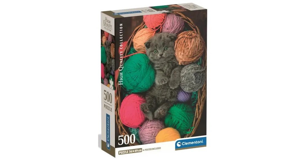 HQC Fluffy Kitten puzzle 500 db-os – Clementoni Szuper ajánlat