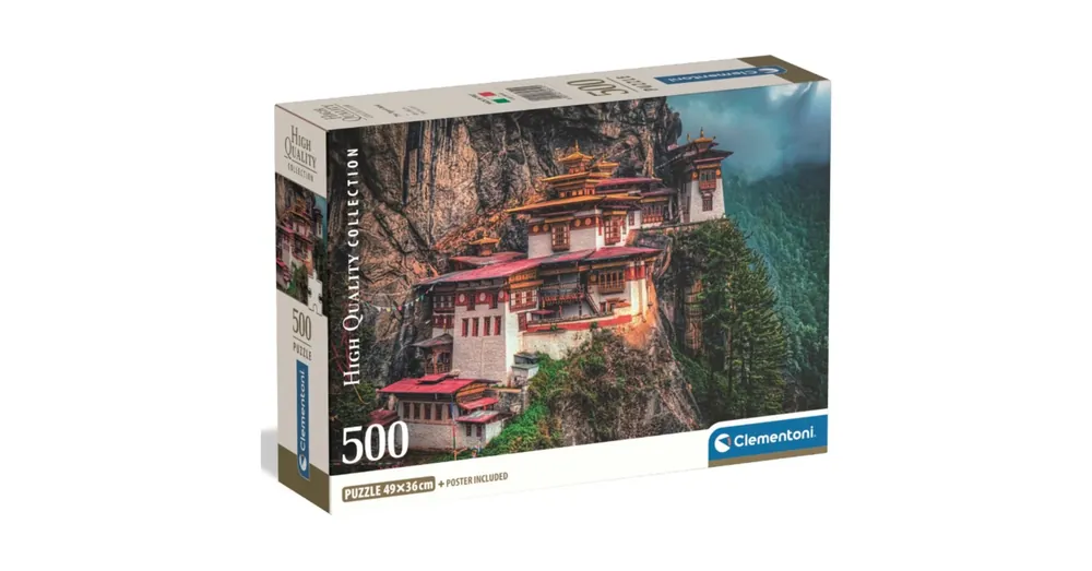 HQC The Tiger’s Nest – Tigrisek fészke puzzle 500 db-os – Clementoni Biztonságos fizetés
