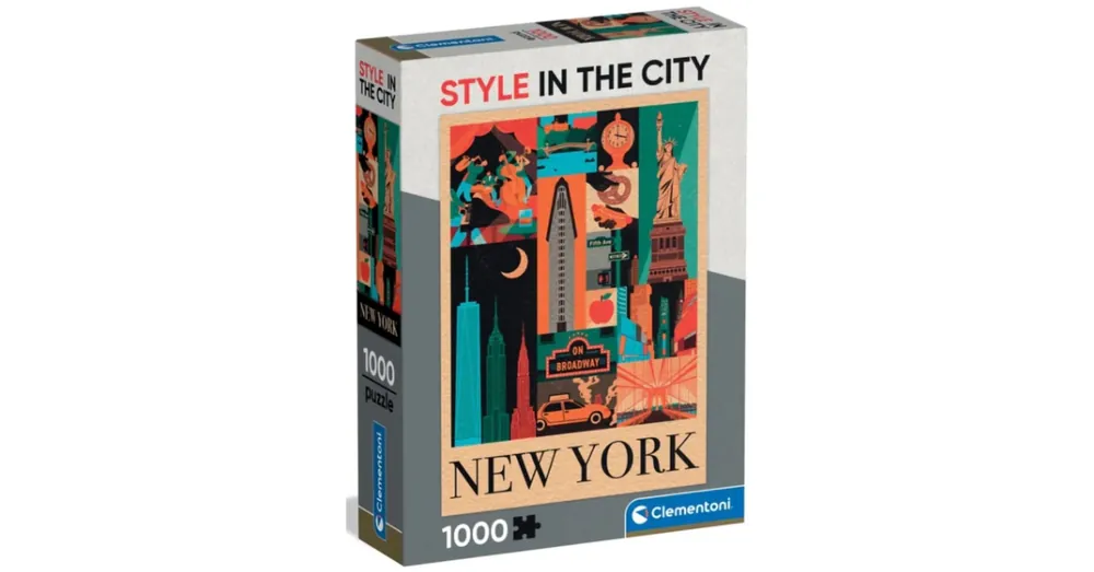 Outlet Style in the City New York puzzle 1000 db-os – Clementoni