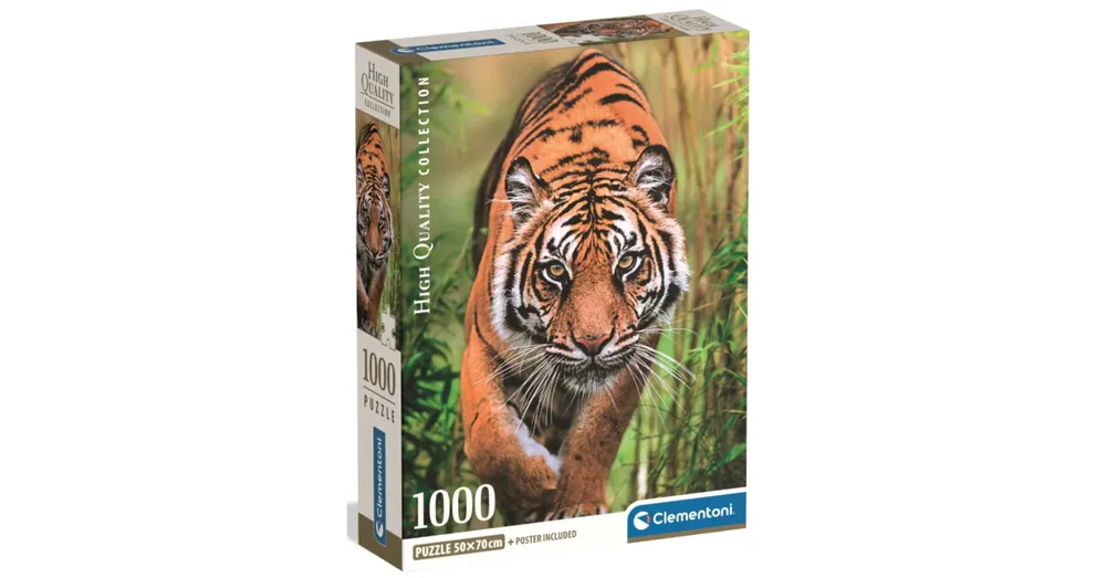Árengedmény HQC Támadó tigris puzzle 1000 db-os – Clementoni