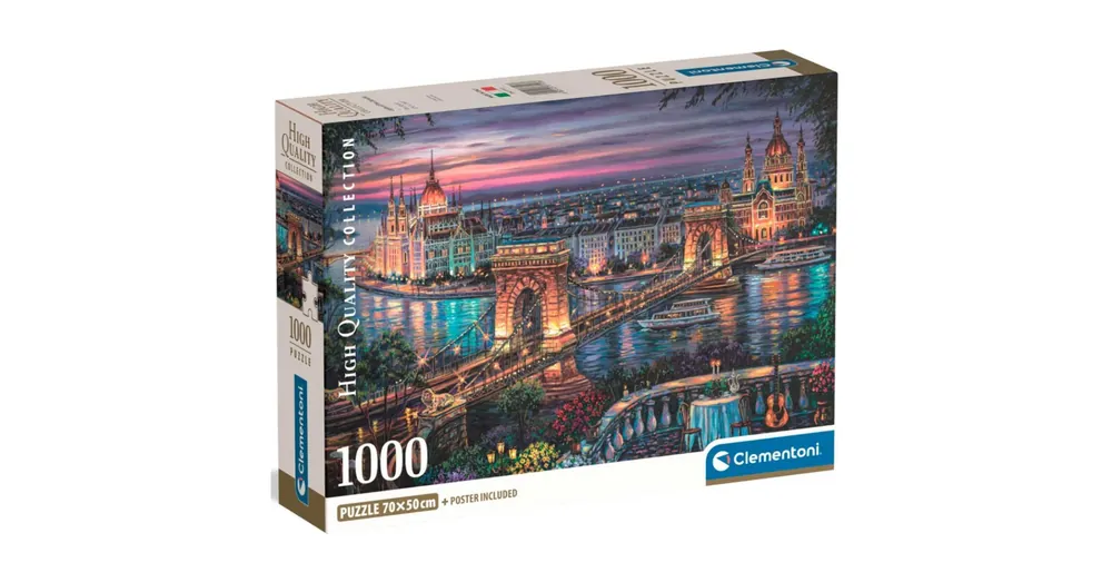 Szuper akció HQC A Duna fényei puzzle 1000 db-os – Clementoni