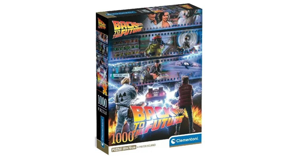 Kultfilmek Vissza a jövőbe puzzle 1000 db-os – Clementoni Akciós ár