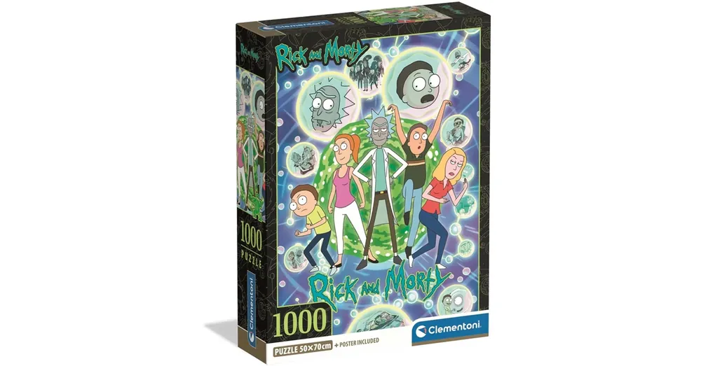 Rick és Morty 1000 db-os puzzle – Clementoni Exkluzív ajánlat