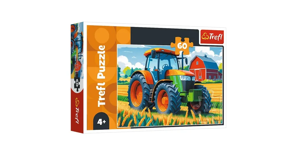 Nézd meg most A gazda traktora 60 db-os puzzle – Trefl