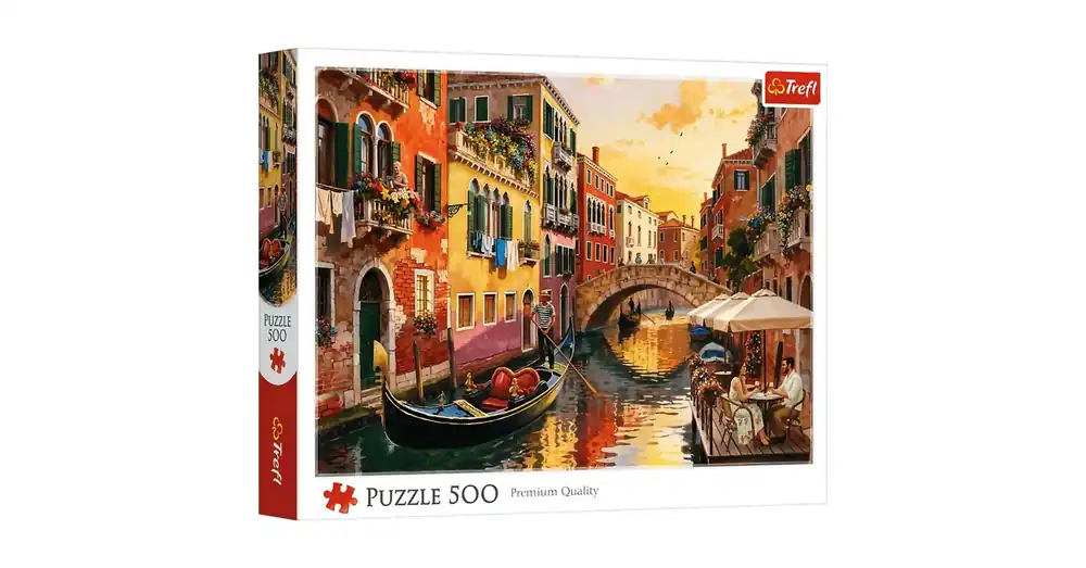 Velence naplementekor Premium Quality 500 db-os puzzle – Trefl Exkluzív ajánlat