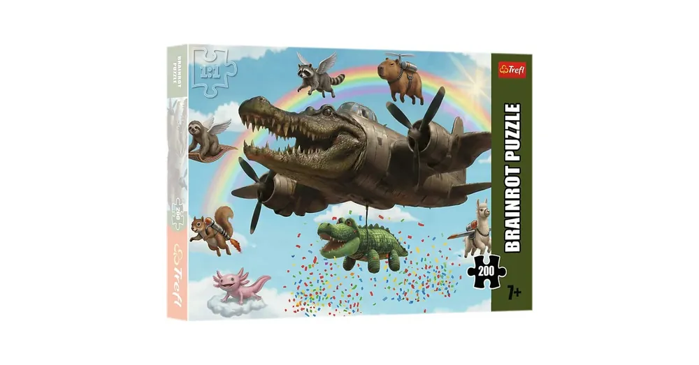 Brainrot Bombardino Crocodilo 200 db-os puzzle – Trefl Alacsony ár