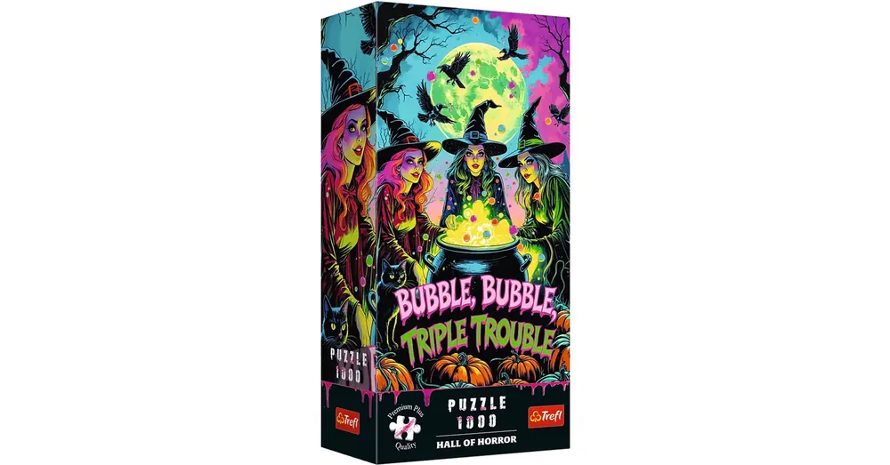 Hall of horror Boszorkányok prémium plusz 1000db-os puzzle - Trefl Biztonságos vásárlás