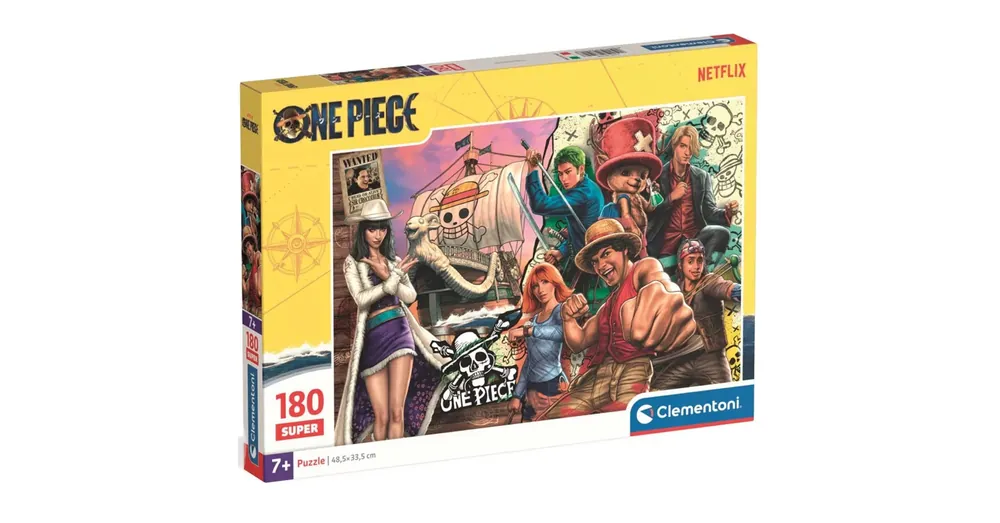 Kiárusítás One Piece 180db-os Supercolor puzzle - Clementoni