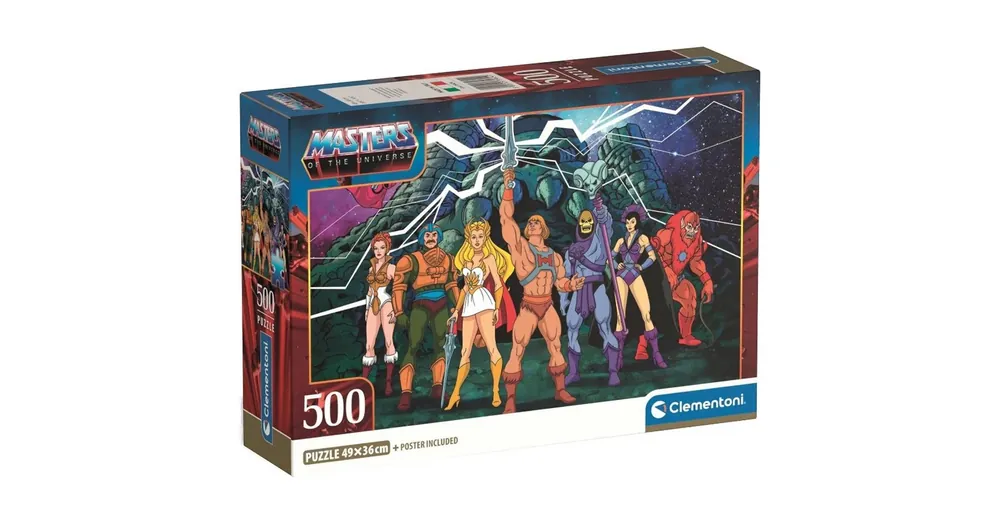Masters of the Universe Az univerzum védelmezői 500db-os compact puzzle - Clementoni Biztonságos vásárlás