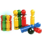 Biztonságos vásárlás Nagy teke szett 6 db-os – D-Toys