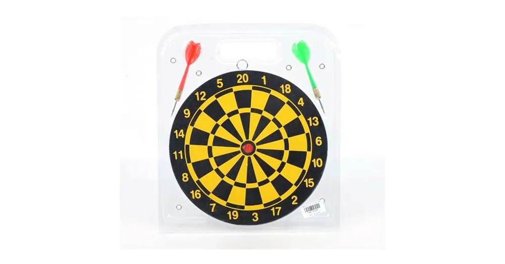 Fa darts tábla nyilakkal 23 cm Csak ma
