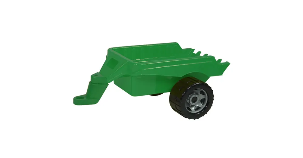 LENA Zöld traktor utánfutó 47 cm Biztonságos vásárlás
