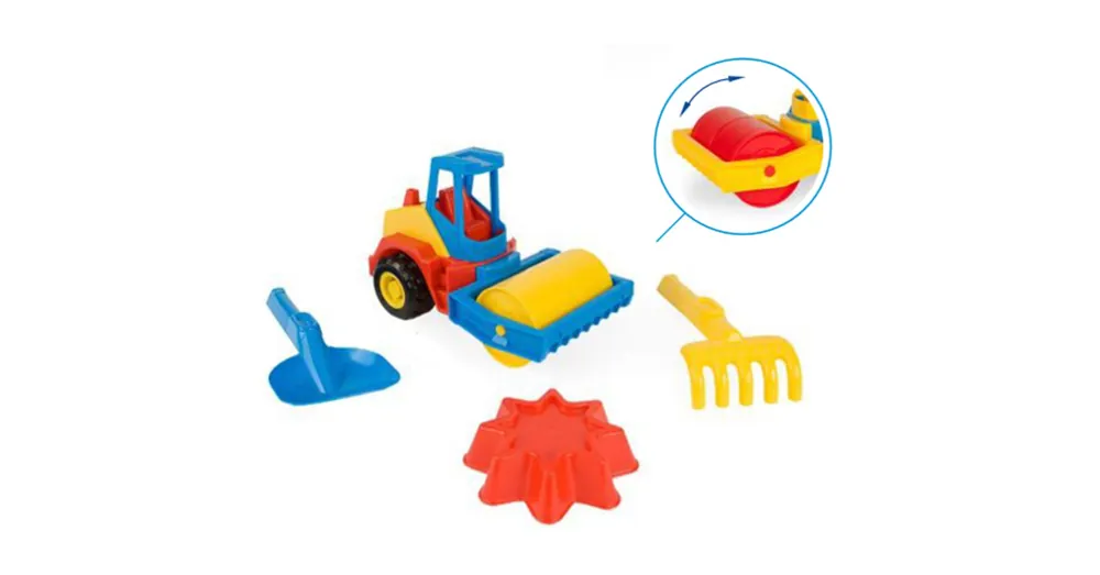 Tech Truck Úthenger homokozó szettel 24 cm – Wader Kedvezmény
