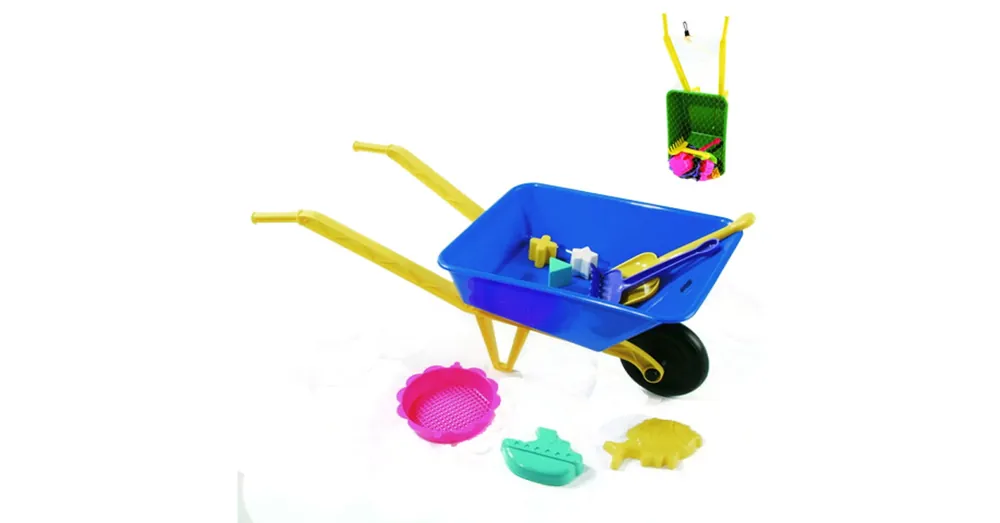 Nagy homokozó talicska szerszámokkal – D-Toys Ne maradj le