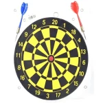 Árengedmény Darts szett sárga-fekete nyilakkal