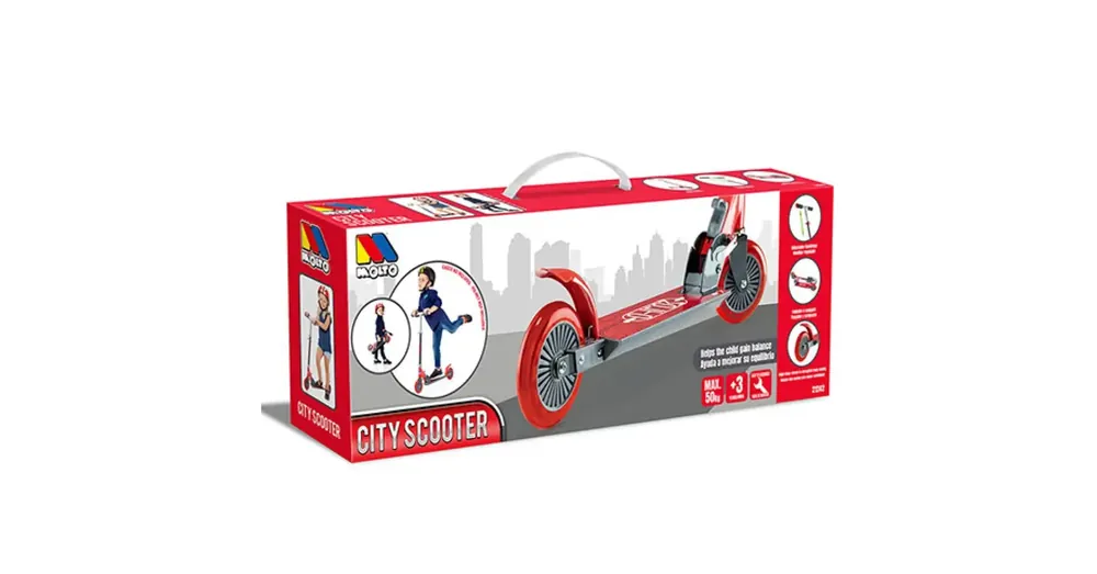 Molto City Scooter roller piros színben Árengedmény